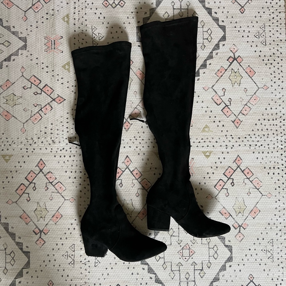 Goodnight Macaroon over the knee boots